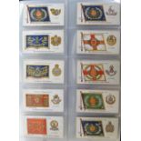 Cigarette cards & tobacco silks, an album containing a selection of sets and part-sets, mostly