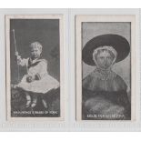 Cigarette cards, Charlesworth & Austin, British Royal Family, two cards, H.R.H. Prince Edward of