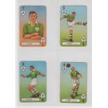 Trade Cards, Pepys Football Card Game (set, 44 cards), sold with 3 sets of Gem Library cards, '