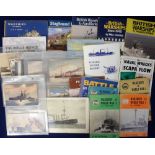 Postcards, a collection of 50+ Naval postcards, mostly artist-drawn and many published by Tucks