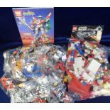 Toys, model bricks, Lepin set no. 16057 'Voltron: Defender of the Universe', instruction manual