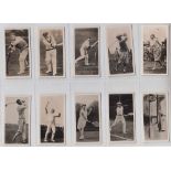 Cigarette cards, Major Drapkin, Sporting Celebrities in Action including Bobby Jones Golf etc (
