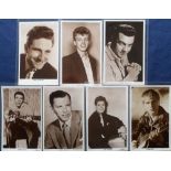 Postcards, Cinema, an interesting selection of 7 Picturegoers series cards of vocalists, a few