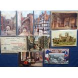 Postcards, Tony Warr Collection, a collection of sets and part sets of Tuck published cards,