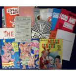 Ephemera, a mixed selection of 115+ booklets, magazines and leaflets dating from the 1950s