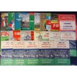 Football programmes, FA Cup Finals, 1955-1977, 21 programmes, incomplete run, inc. Man City v