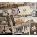 Postcards, a collection of 35+ hospital and medical cards, RP's and printed, including WW1 ward