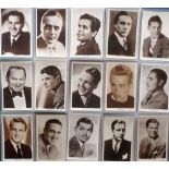 Postcards, Cinema, a collection of approx. 133 male cinema & entertainment stars, all from various