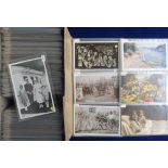 Postcards, a similar collection of over 325 Tuck published cards all in numerical series order, to