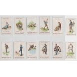 Cigarette cards, Faulkner's, Cricket Terms (set, 12 cards) (few with sl marks but mostly gd)