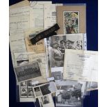 Military Ephemera, a quantity of assorted WW2 ephemera to include ARP Instructions, Special Army