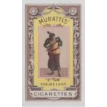 Cigarette card, Muratti, Beauties, 'CHOAB', plain back, 'P' size, ref H21, picture no 33 (gd) (1)