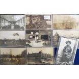 Postcards, Bristol social history assortment, Major Richardson's WWI Red Cross dogs at Bristol