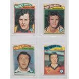 Trade Cards, Topps, Footballers (Scottish, green back) (set, 132 cards) (ex)
