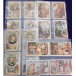 Trade cards, Liebig, 5 sets, Ulysses ref S166, Famous Composers 1 Dutch language, ref S374, Famous