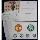 Football, Manchester United v Palmeiras, Toyota European / South American Cup, played in Tokyo