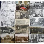 Postcards, Hospitals, a selection of approx. 20 postcards inc. Harefield Sanatorium, Hillingdon