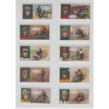 Cigarette cards, Ogden's, Famous Dirt Track Riders (set, 25 cards) (gd/vg)