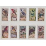 Cigarette cards, Wills (Australia), Birds of Australasia, (yellow back) (set, 100 cards) (mixed