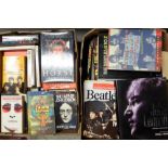 Beatles, 80+ hard backed and paper backed books all relating to The Beatles e.g. 'Dark Horse' by