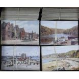 Postcards, A R Quinton, a fine comprehensive collection of approx. 1400 cards, in number-run groups,