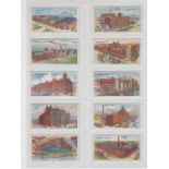 Cigarette cards, CWS, Co-Operative Buildings & Works (set, 28 cards) (gd)