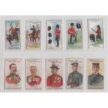 Cigarette cards, Salmon & Gluckstein, 20 different cards, Heroes of the Transvaal War (5),