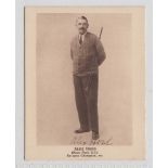 Trade card, Dunlop, How to Improve your Golf, type card, Alex Herd 'L' size (gd) (1)