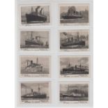 Cigarette cards, Angola, Sociedade Industrial, Merchant Shipping, 'M' size (set, 150 cards) (all