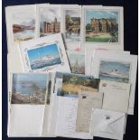 Shipping ephemera, a collection of 25 Union Castle Line menu cards, 1933 (1) plus 1970's onwards,