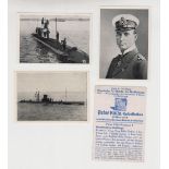Trade cards, Germany, Peter Kolln, German U-Boats in World War 2, Series 3, 'M' size (set, 40 cards)
