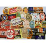 Beer Labels, a selection of 29 different labels, various shapes and sizes (6 with contents)