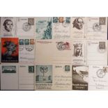 Postcards, Nazi Germany, postal stationery postcards 1939-1945 inc. Berlin Olympics 1936, Berlin