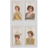 Cigarette Cards, Player's Gallery of Beauty, 4 cards, nos. 2, 12, 36 & 41 (gd)