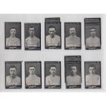 Cigarette cards, Cope's, Noted Footballers, (Solace Cigarettes), Fulham, 15 cards nos 16-30