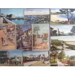 Postcards, Foreign, a selection of approx. 50 printed cards of Bermuda, (40 postally used) inc.