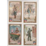 Trade cards, France, Paris Street Traders, two part sets, Chocolat Bernier (19 cards) & Chicoree