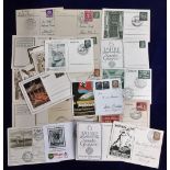 Postcards, Nazi Germany, an interesting selection of postal stationery postcards 1935-1945, mostly