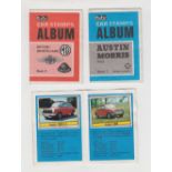 Trade cards, A&BC Gum, Car Stamp Albums (set, 21 albums, all complete) (gd)