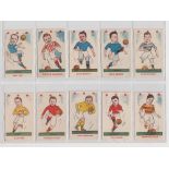 Trade Cards, Kiddy's Favourites, Popular Players (Shamrocks on front) (51/52, missing no. 44) (
