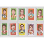 Trade cards, Barratts, Famous Footballers, Series A15, (set, 50 cards) (vg)