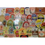 Beer Labels, a selection of 30 different labels, (5 with contents), various shapes and sizes,