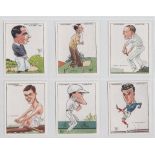 Cigarette cards, Churchman's, Men of the Moment in Sport 2nd Series, 'L' size including Walter