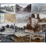 Postcards, Middlesex, a good RP selection of 15 cards of the Harrow & Northolt areas of Middlesex