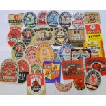 Beer labels, a mixed selection of 30 UK labels, various shapes, sizes and breweries including John