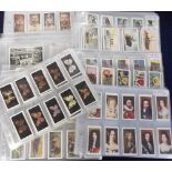 Cigarette cards, a collection of 20+ sets inc. Amalgamated Tobacco Co (several), Abdulla Screen