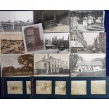 Postcards, Central England, 25+ cards, Oxfordshire, Cambridgeshire, Bucks & Beds, RP's and printed