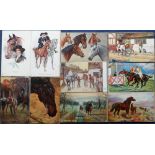 Postcards, Tony Warr Collection, a mixed collection of approx. 60 cards relating to animals inc.