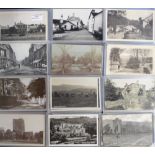 Postcards, Cumbria, RP's & printed, inc. Satterthwaite, Cockermoth, Workington etc street scenes,