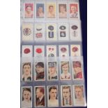 Cigarette & trade Cards, 3 sets, Ardath Sports Champions (50 cards), Hignett's International Caps